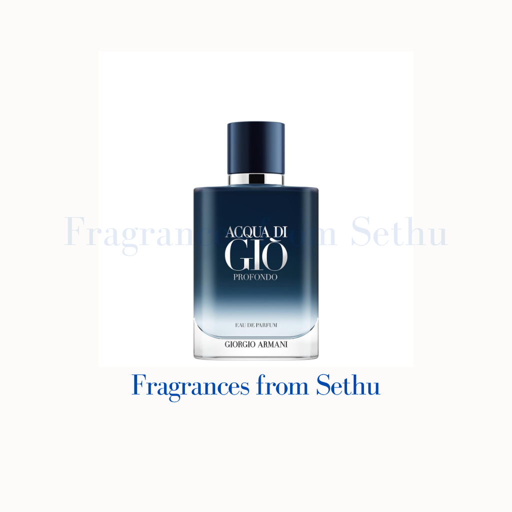 Giorgio Armani Acqua di Giò Profondo EDP 100ml - Open Box Tester